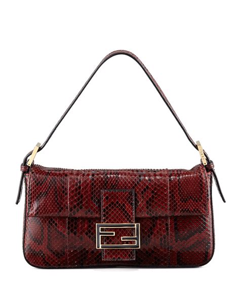 fendi bags price australia|fendi python baguette.